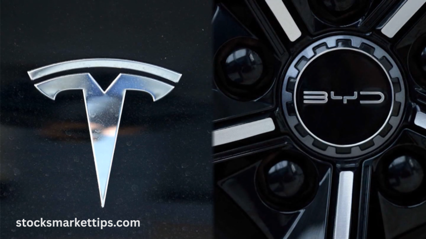Chinese EV giant BYD overtakes Tesla in the global EV race