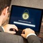 digital currency concept shown on a technology screen