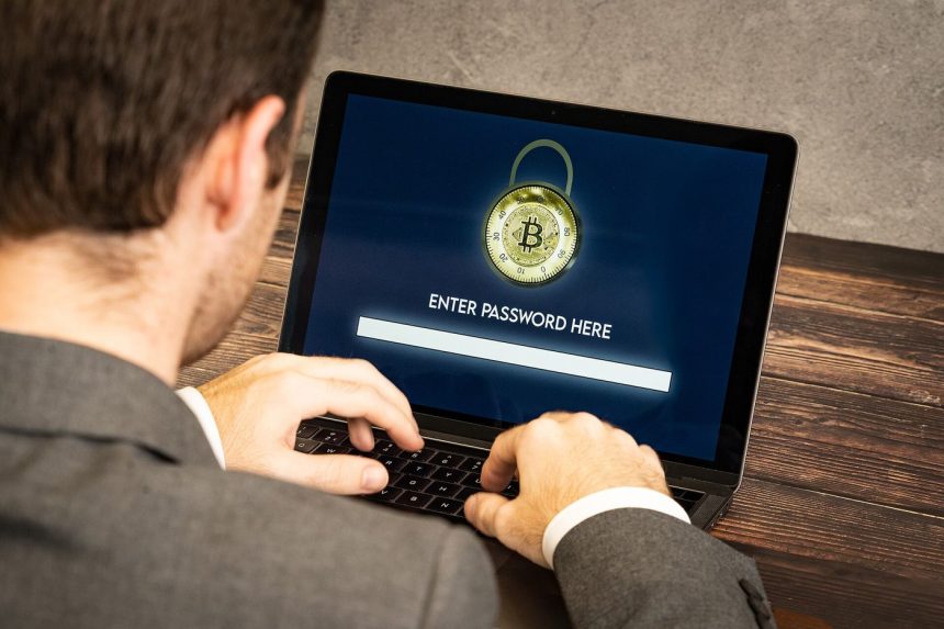 digital currency concept shown on a technology screen