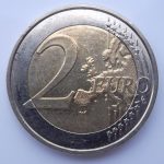 Euro coins and notes